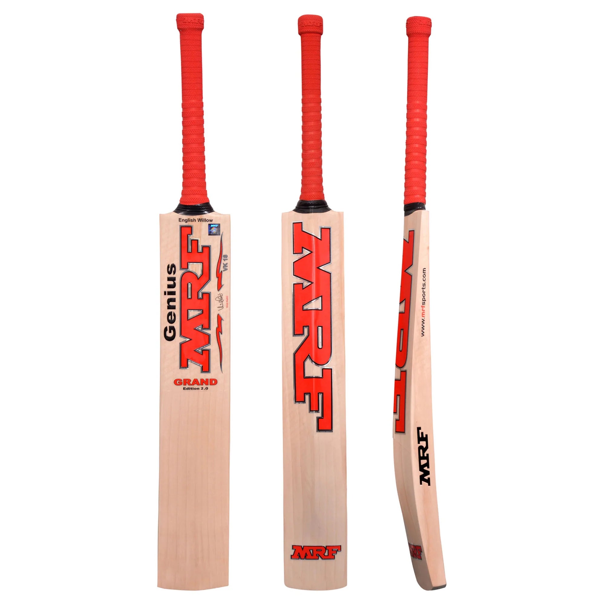 MRF Genius Grand Cricket Bat (Size 6) – Cricketer Pro