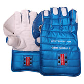 Gray Nicolls Limited Edition Wicket Keeping Gloves - Blue (Adult)