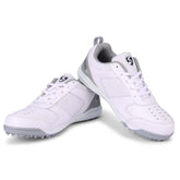 SG FUSION Cricket Shoes - Grey/White