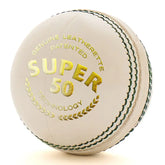 SG Super 50 Cricket Ball - White