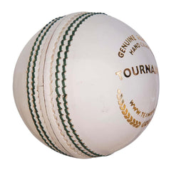SG Tournament Cricket Leather Ball - White