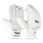 SS Ton Player Edition Batting Gloves White/Black (Adult RH)