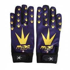 MIDS Tape Ball Batting Gloves Purple (Adult)