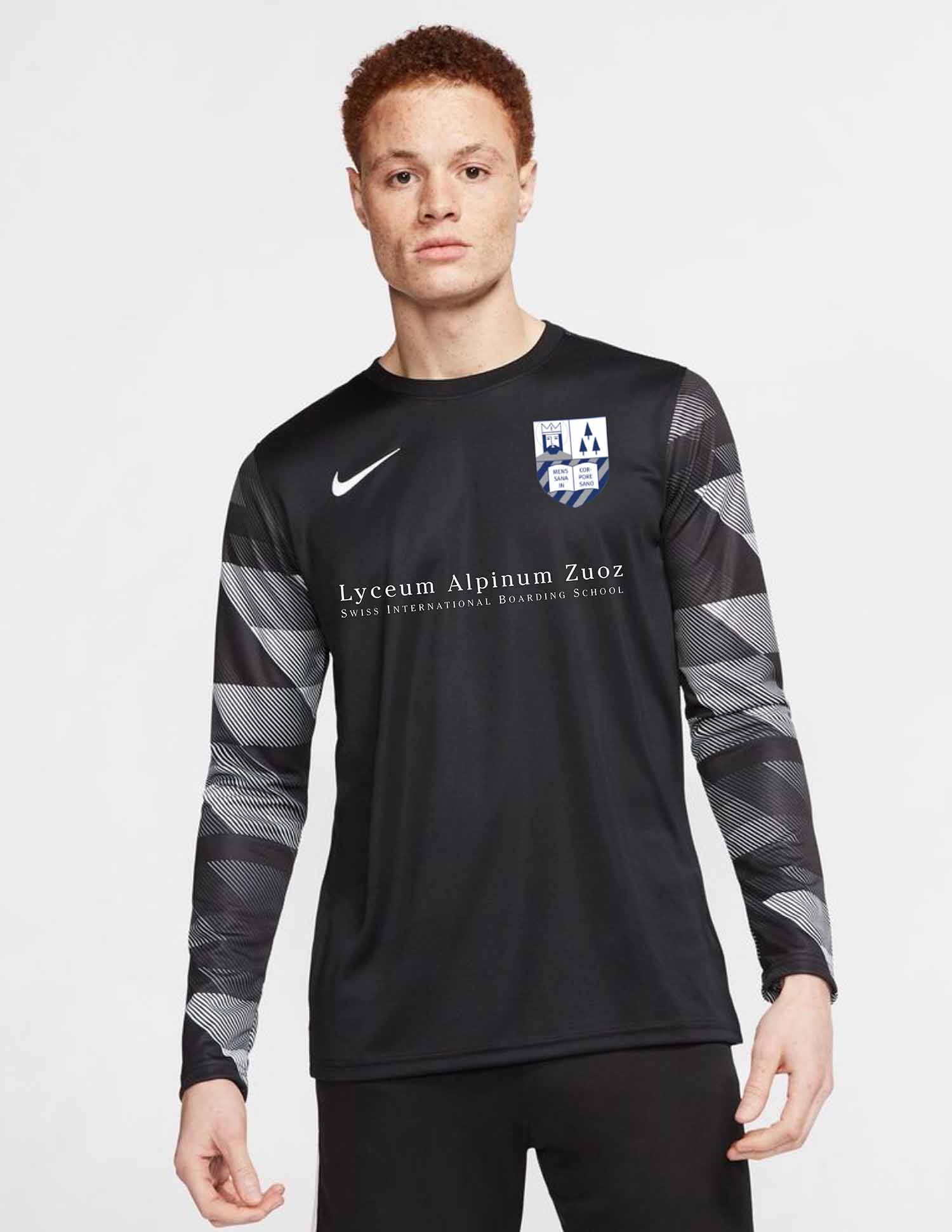 Football Goalkeeper Jersey Black / Grey (Unisex)