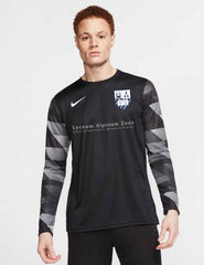 Football Goalkeeper Jersey Black / Grey (Unisex)