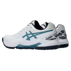ASICS GEL-LETHAL FIELD 2 Cricket Shoes (White/Atlantis Blue)