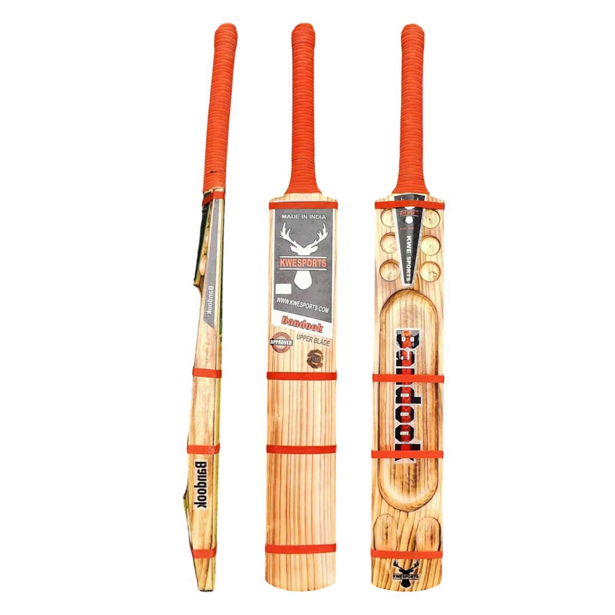 Bandook Upper Blade Burn Edition - Soft Tennis Cricket Bat