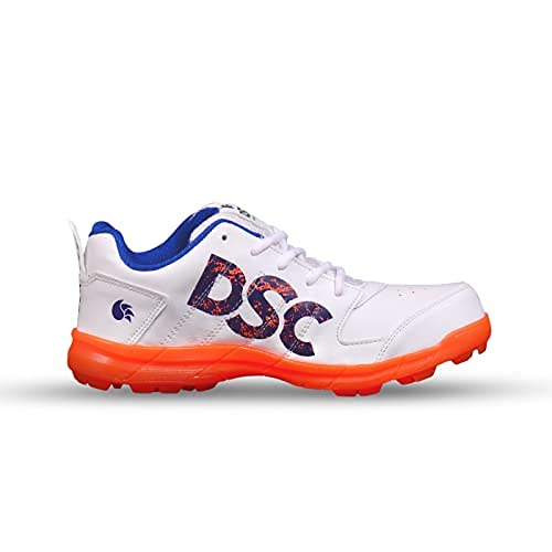 DSC Beamer Cricket Shoes - Orange/White