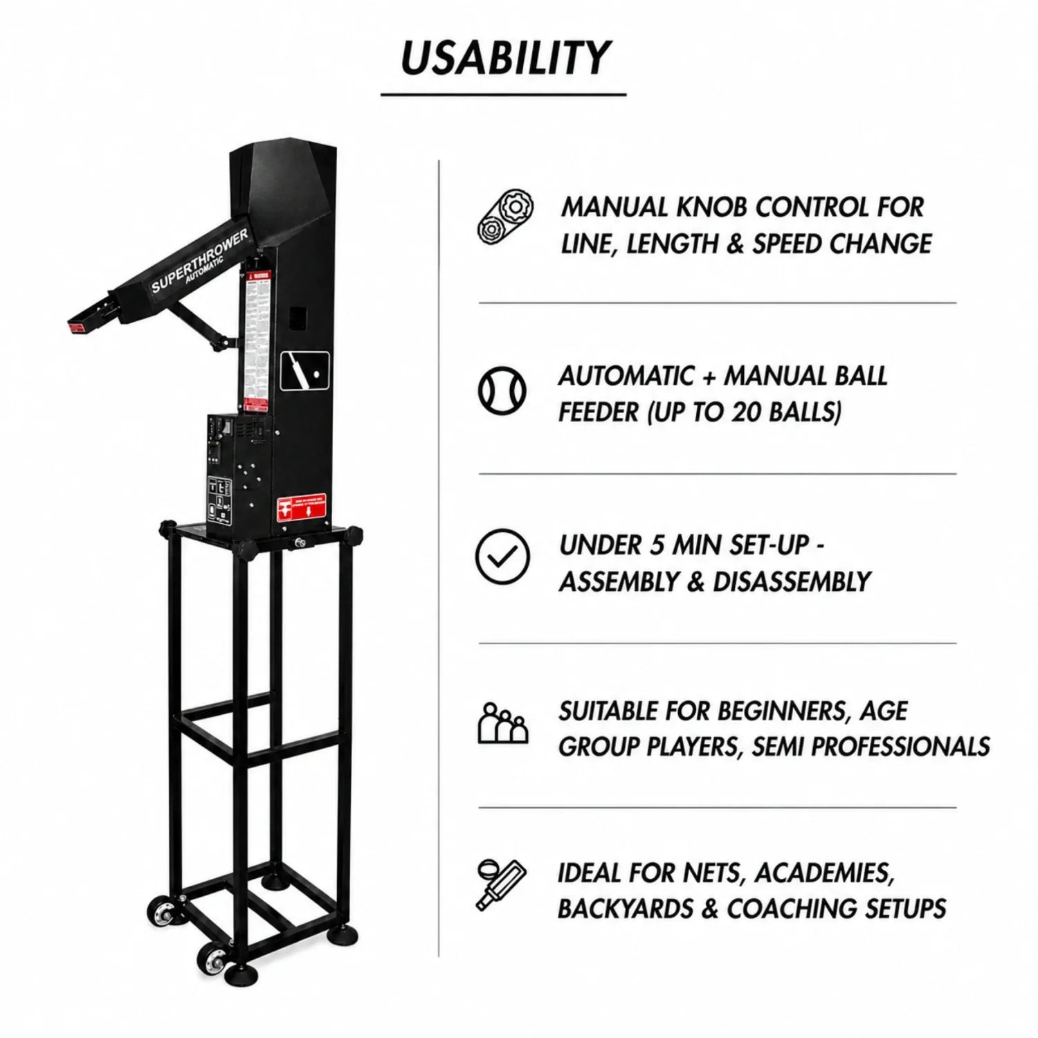 FS2 Pro Plus Bowling Machine