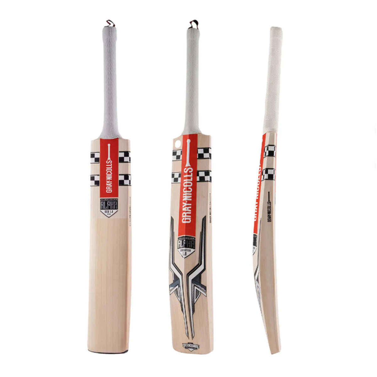 Gray Nicolls Alpha Gen 1.0 5 Star Cricket Bat (Long Handle)