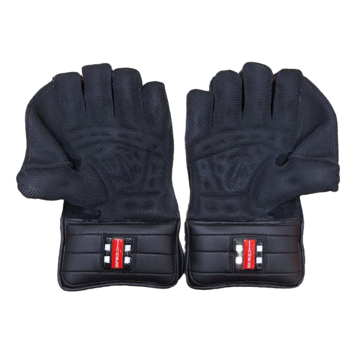 Gray Nicolls Limited Edition Wicket Keeping Gloves - Black (Adult)