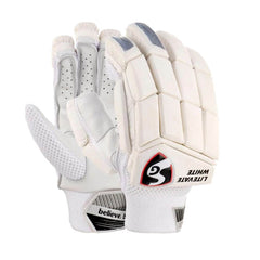 SG Litevate White Batting Gloves (Adult)