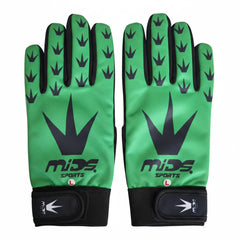 MIDS Tape Ball Batting Gloves Green (Adult)