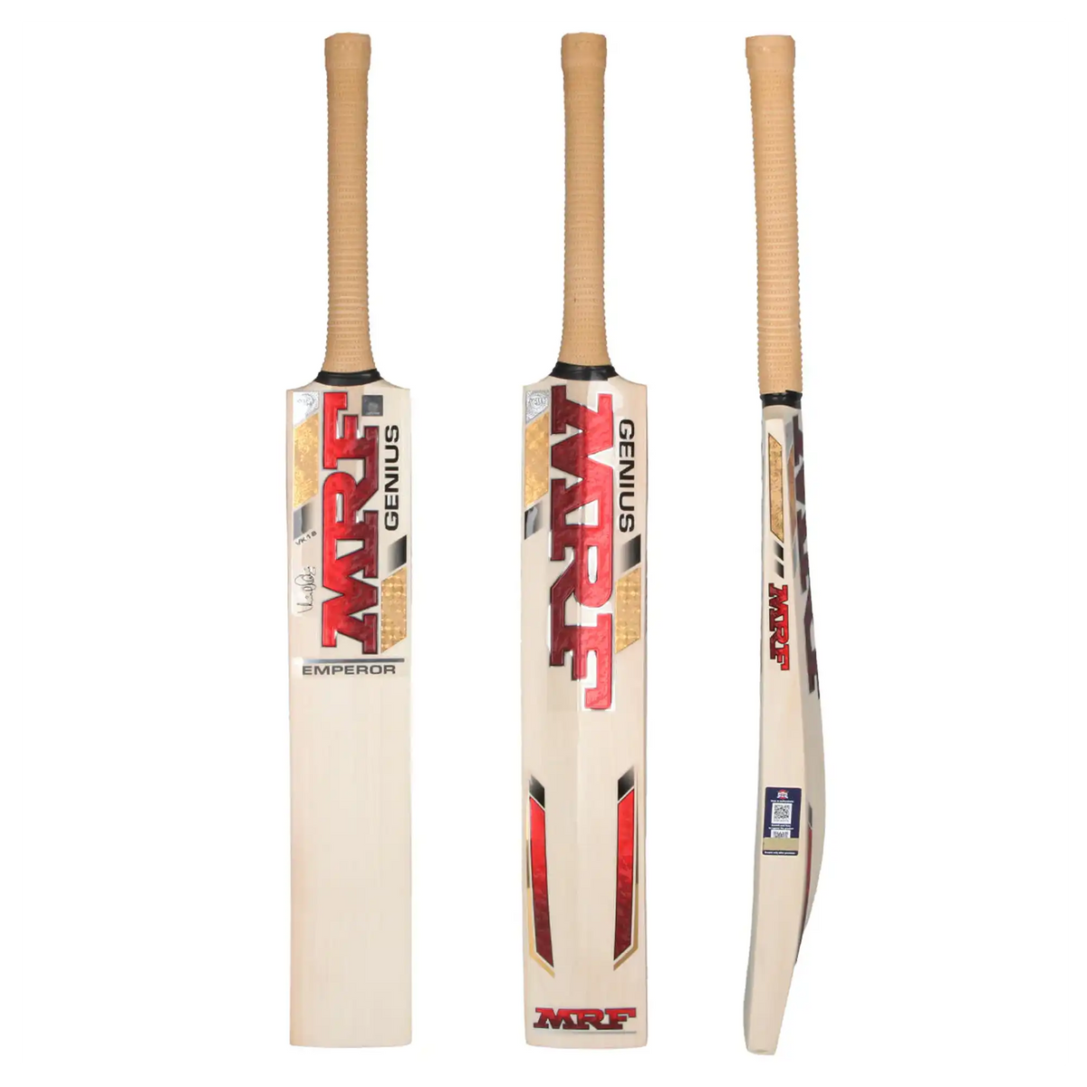 MRF Genius Emperor Cricket Bat (Harrow)