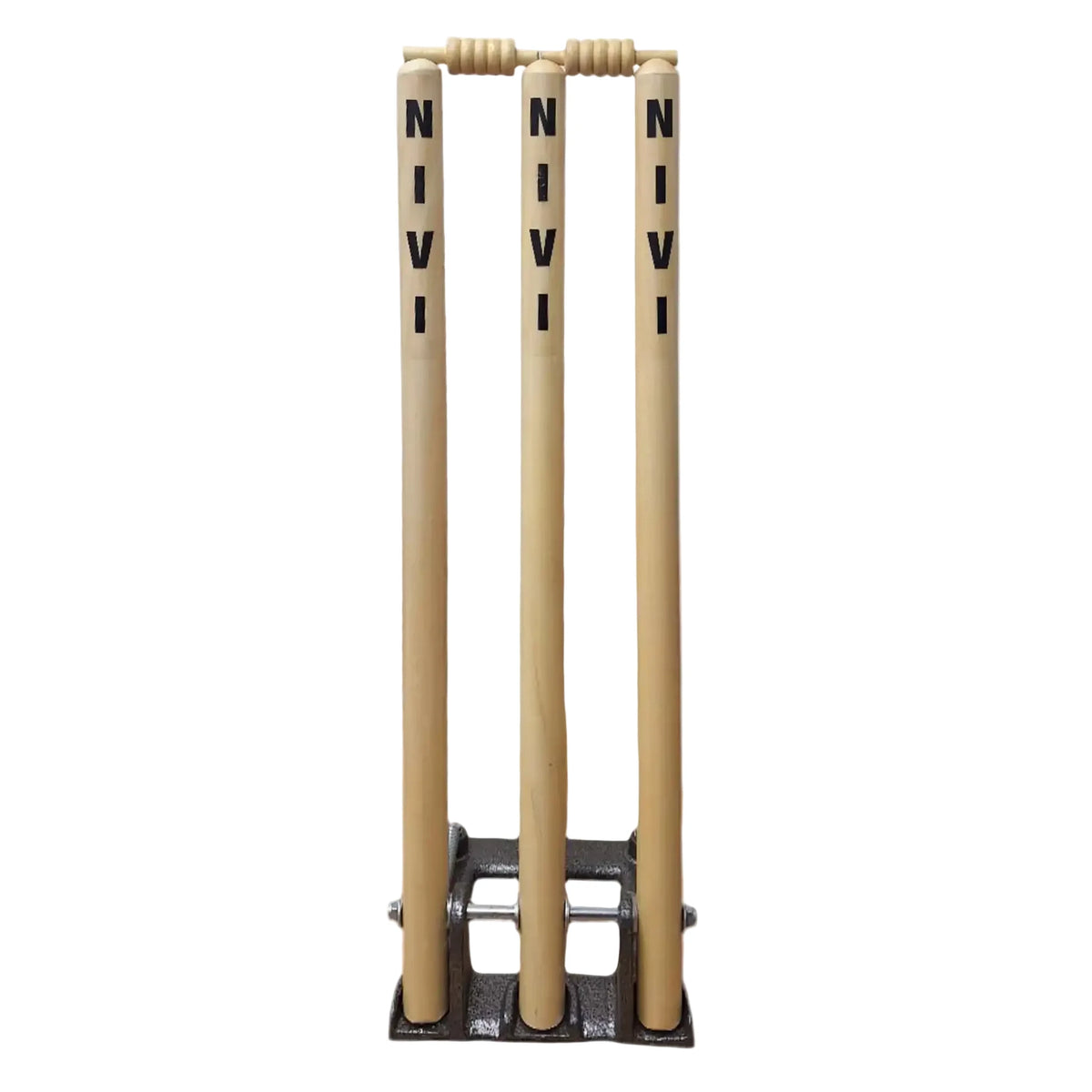 NIVI Spring Stumps (Set of 3 Stumps and 2 Bails)