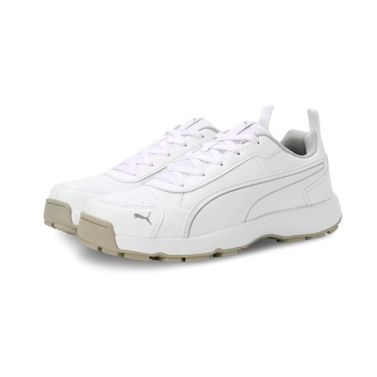 PUMA Cricket Shoes Classic Cat - White/Silver