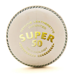 SG Super 50 Cricket Ball - White
