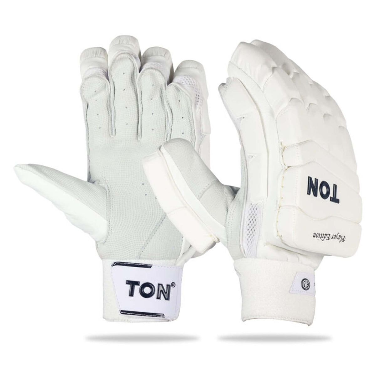 SS Ton Player Edition Batting Gloves White/Black (Adult RH)