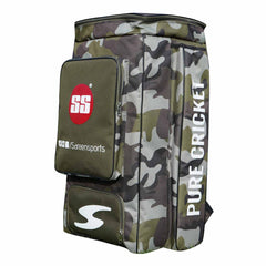 SS Camo Duffle Green Cricket Kit Bag