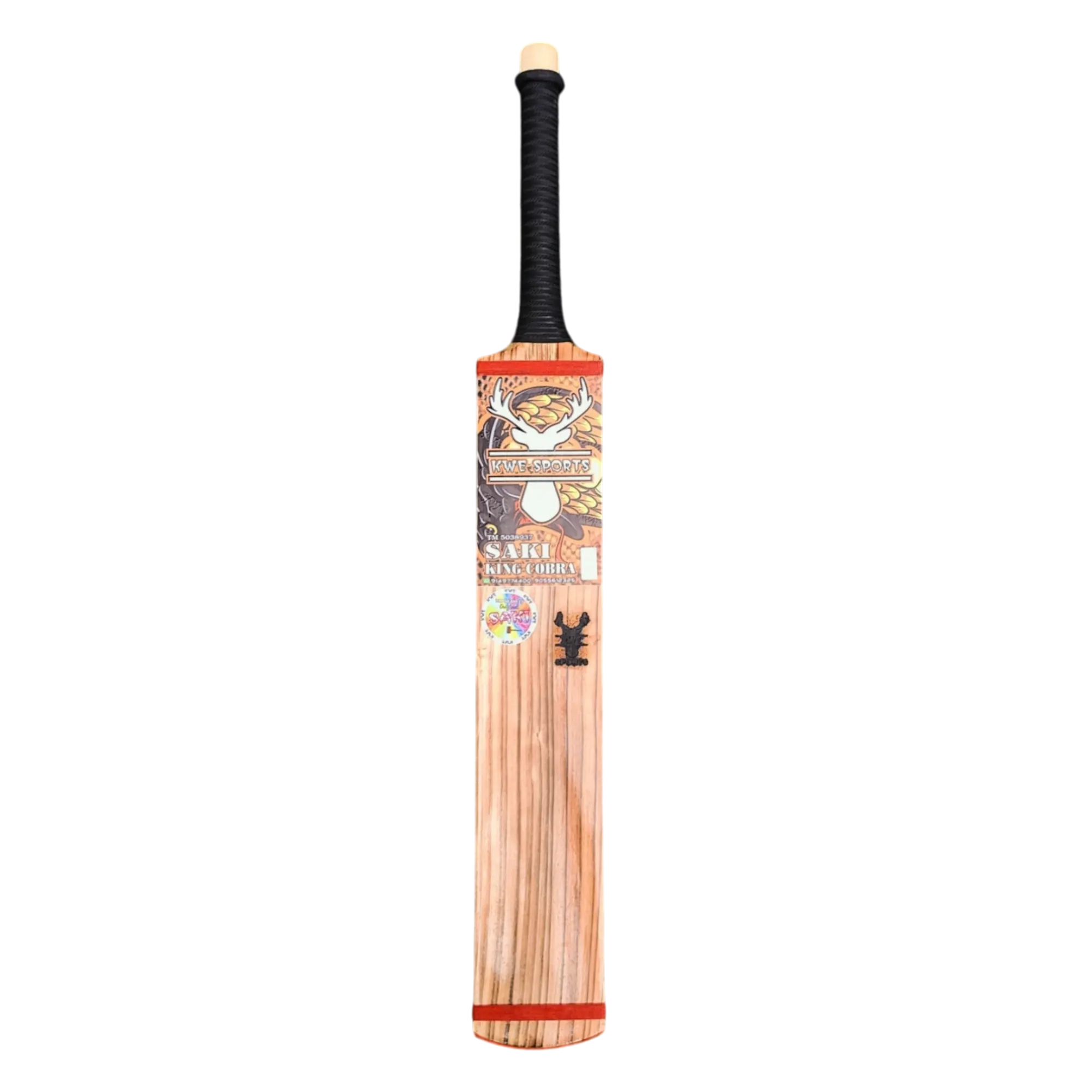 Saki King Cobra Burn Edition - Hard Tennis Cricket Bat