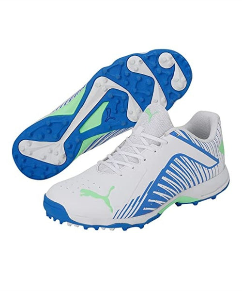 Puma Cricket Shoes FH22 - Green Stripe – Cricketer Pro